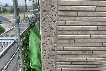 大村市荒瀬町　外壁補修、クリアー塗装